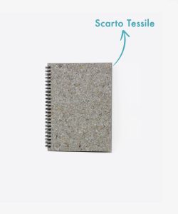 Nazena Block Notes Grigio A6 con freccia